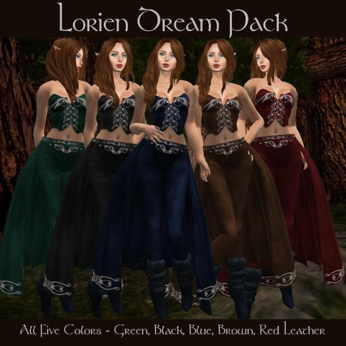 Lorien Dream Pack - Elven Outfit by Aria's Dream